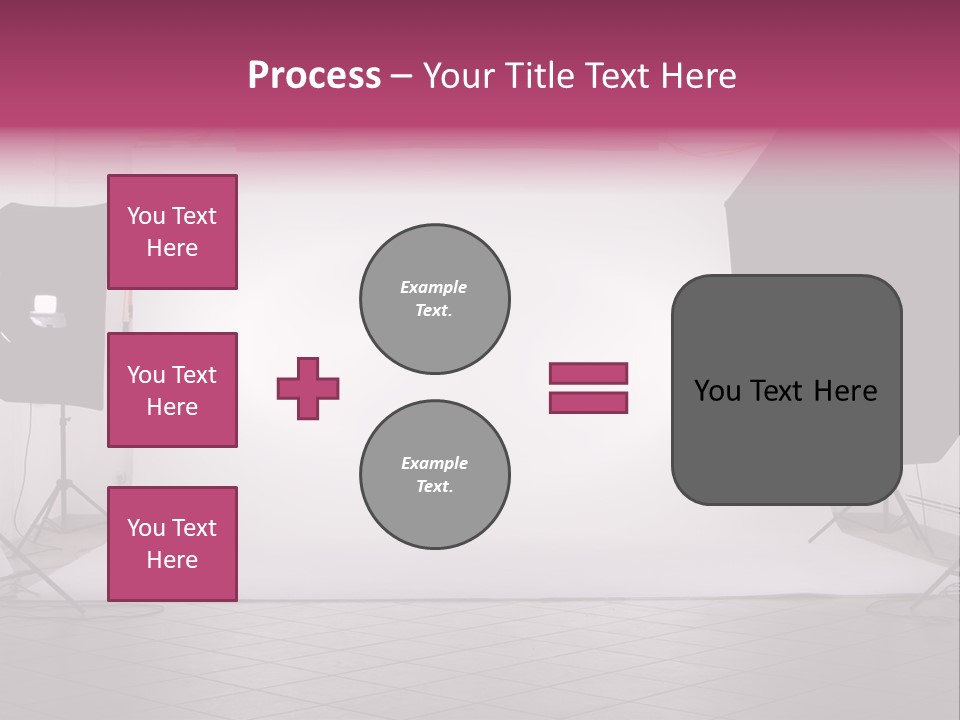 Tripod Photography Panel PowerPoint Template