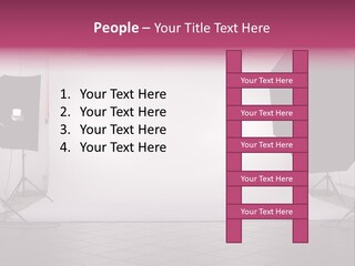 Tripod Photography Panel PowerPoint Template