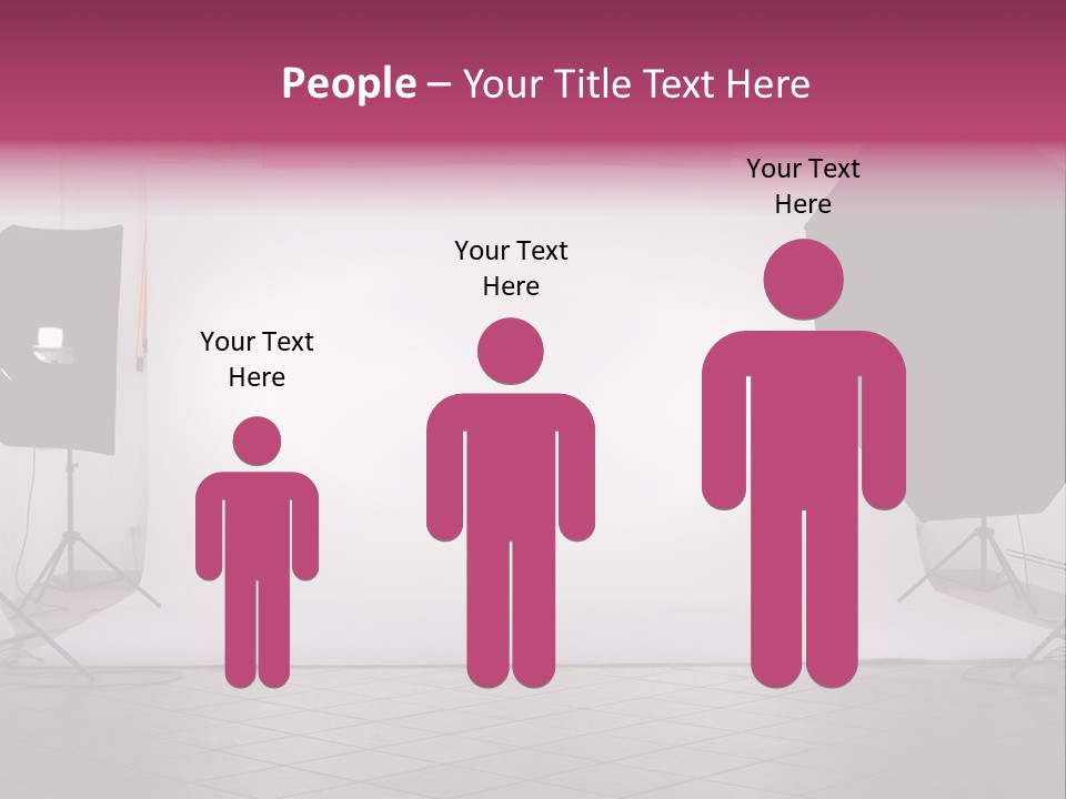 Tripod Photography Panel PowerPoint Template