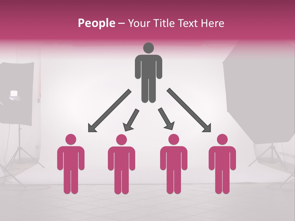 Tripod Photography Panel PowerPoint Template