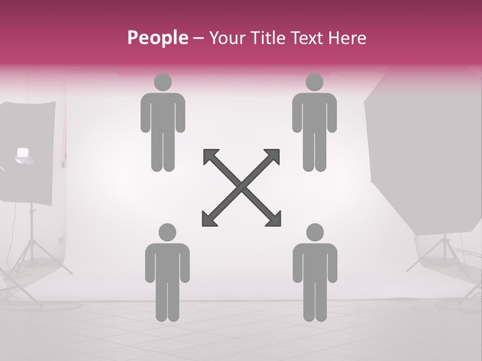 Tripod Photography Panel PowerPoint Template