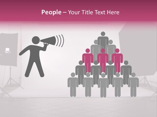 Tripod Photography Panel PowerPoint Template