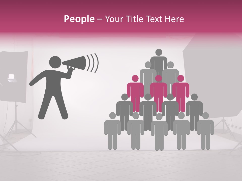 Tripod Photography Panel PowerPoint Template