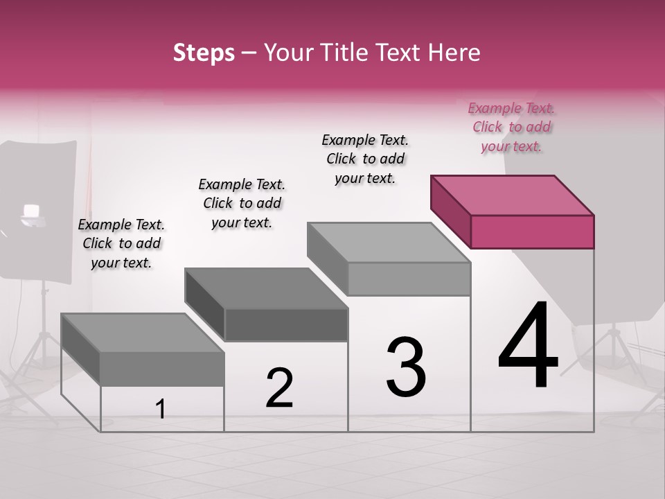 Tripod Photography Panel PowerPoint Template