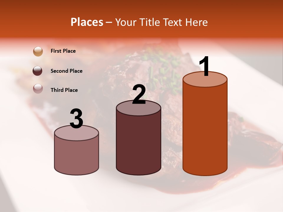 Sauce Barbecue Nutrition PowerPoint Template