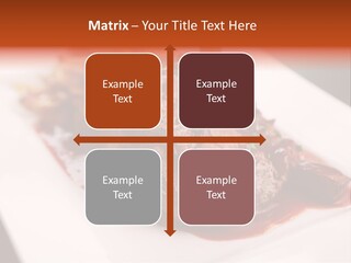 Sauce Barbecue Nutrition PowerPoint Template