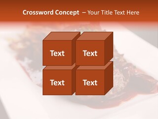 Sauce Barbecue Nutrition PowerPoint Template