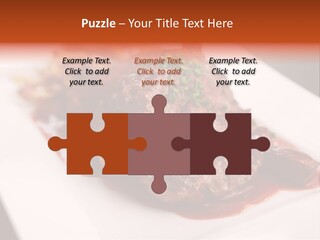 Sauce Barbecue Nutrition PowerPoint Template