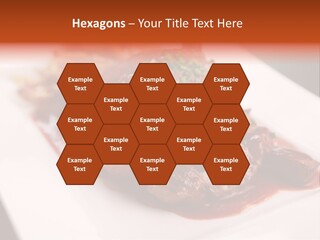 Sauce Barbecue Nutrition PowerPoint Template