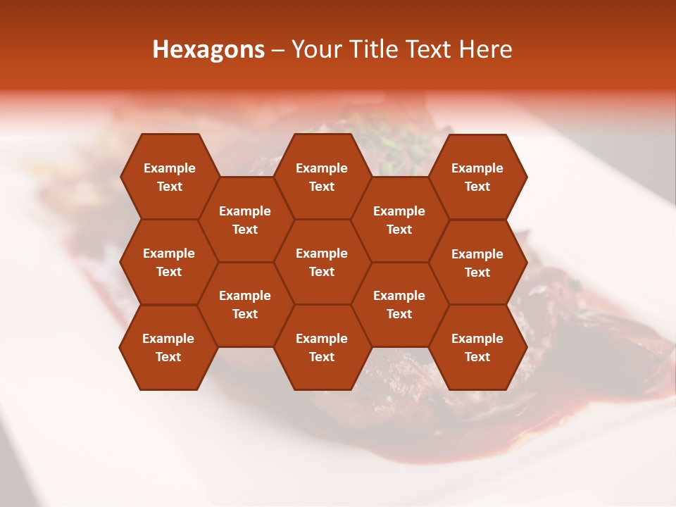 Sauce Barbecue Nutrition PowerPoint Template