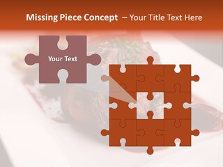 Sauce Barbecue Nutrition PowerPoint Template