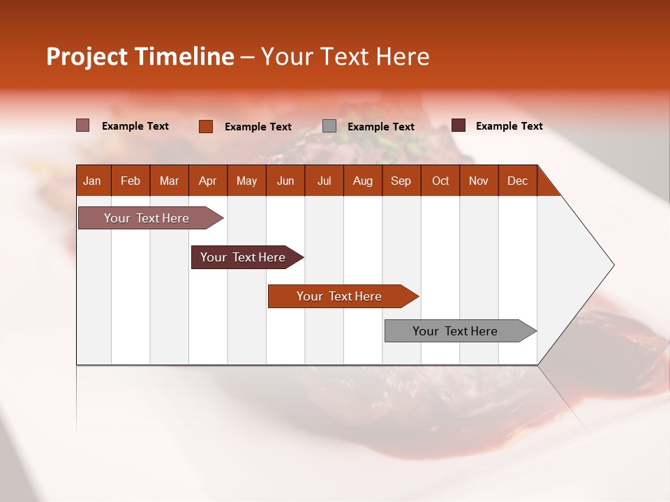 Sauce Barbecue Nutrition PowerPoint Template