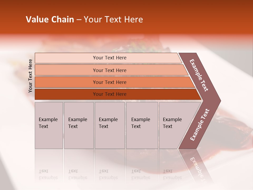 Sauce Barbecue Nutrition PowerPoint Template