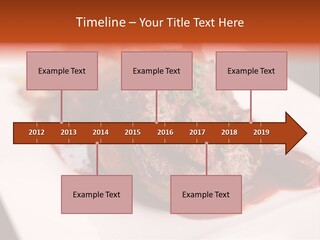 Sauce Barbecue Nutrition PowerPoint Template