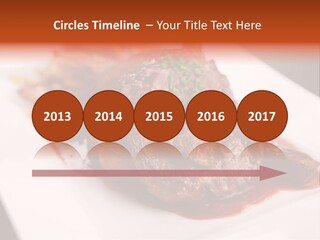 Sauce Barbecue Nutrition PowerPoint Template