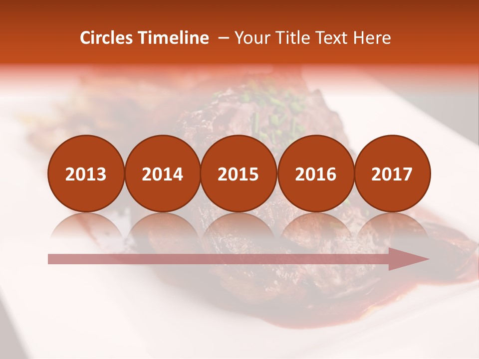 Sauce Barbecue Nutrition PowerPoint Template