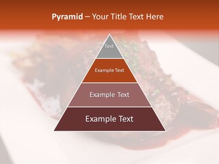 Sauce Barbecue Nutrition PowerPoint Template