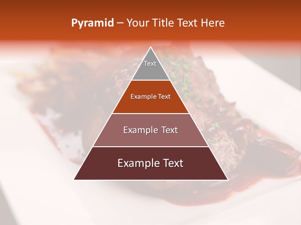 Sauce Barbecue Nutrition PowerPoint Template