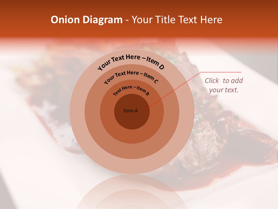 Sauce Barbecue Nutrition PowerPoint Template