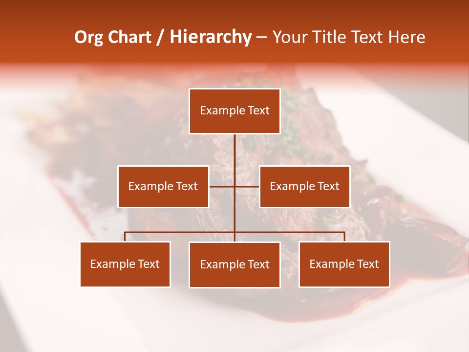Sauce Barbecue Nutrition PowerPoint Template