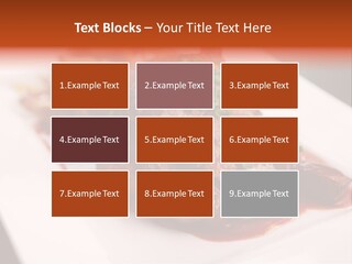 Sauce Barbecue Nutrition PowerPoint Template