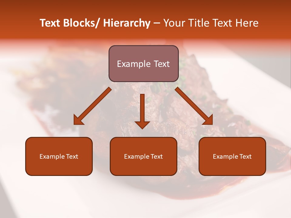 Sauce Barbecue Nutrition PowerPoint Template