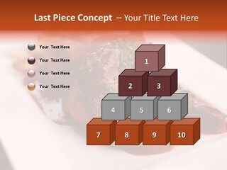 Sauce Barbecue Nutrition PowerPoint Template