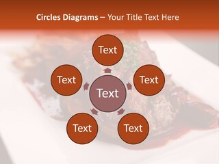 Sauce Barbecue Nutrition PowerPoint Template