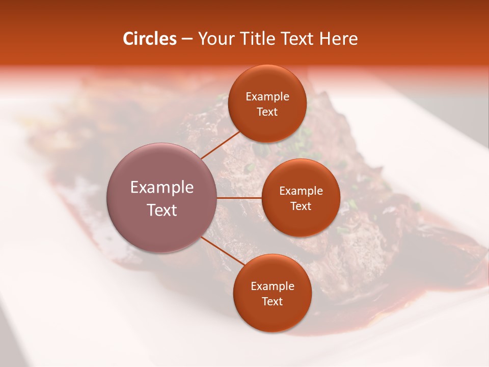 Sauce Barbecue Nutrition PowerPoint Template