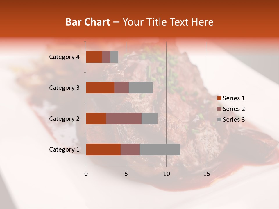 Sauce Barbecue Nutrition PowerPoint Template