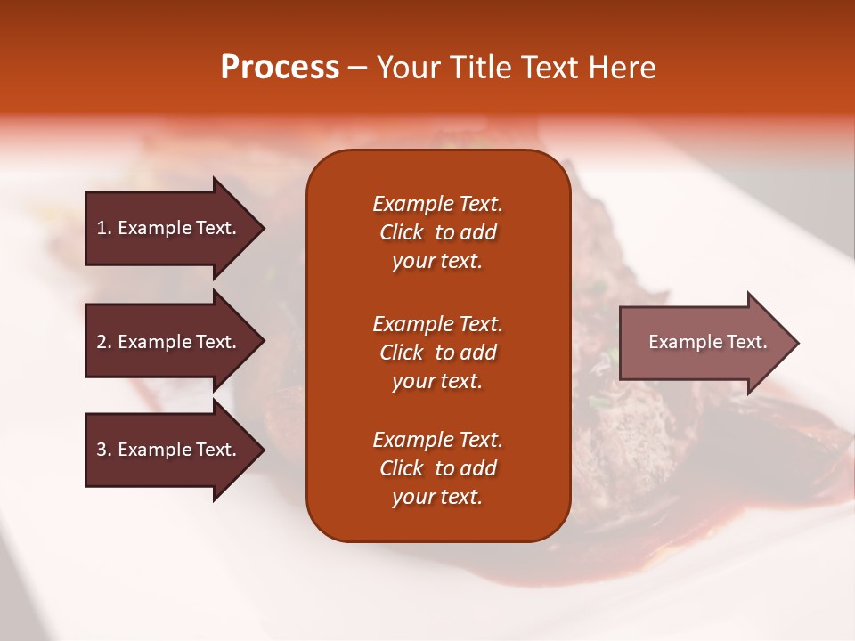 Sauce Barbecue Nutrition PowerPoint Template