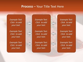 Sauce Barbecue Nutrition PowerPoint Template