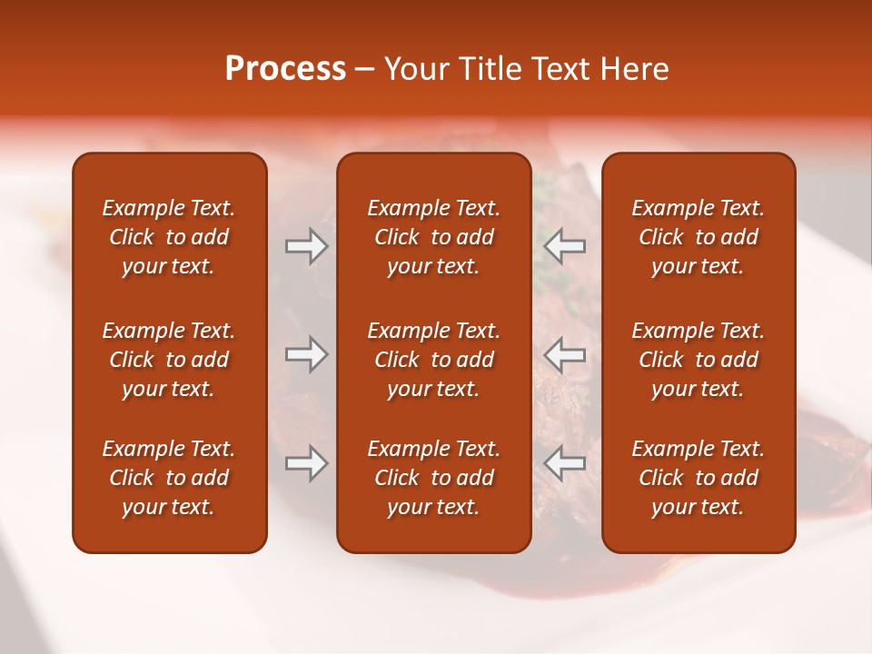 Sauce Barbecue Nutrition PowerPoint Template