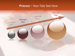 Sauce Barbecue Nutrition PowerPoint Template