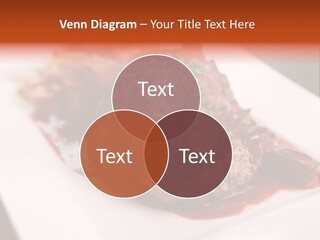 Sauce Barbecue Nutrition PowerPoint Template
