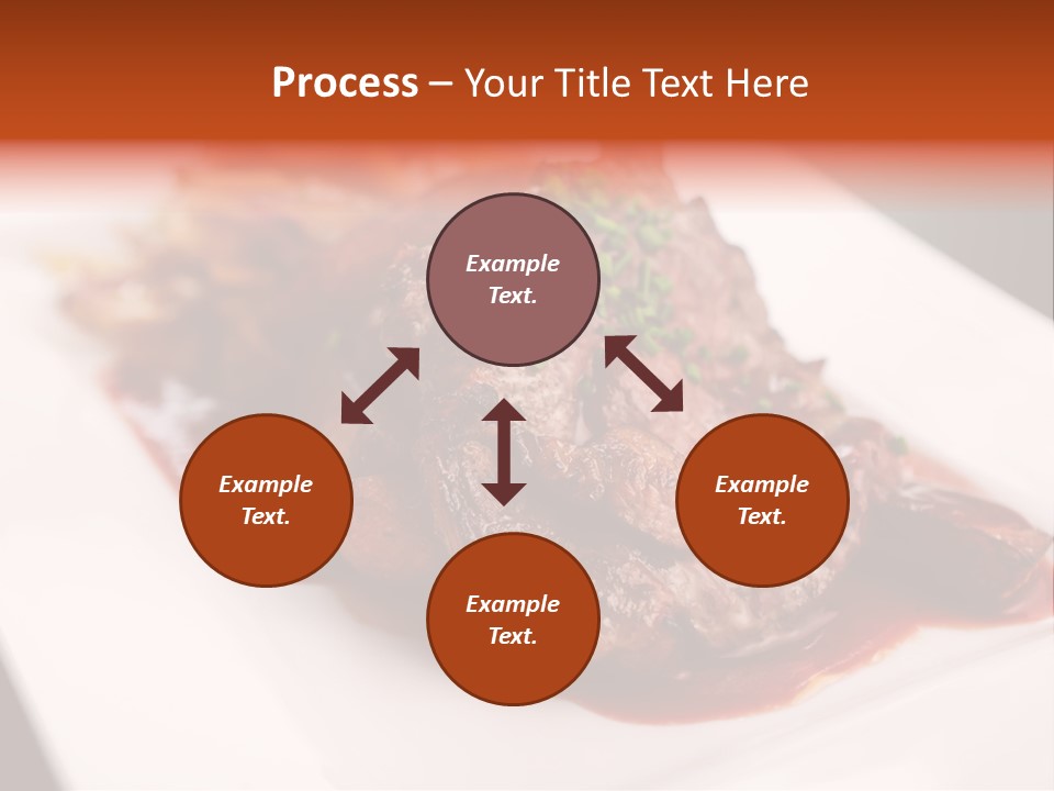 Sauce Barbecue Nutrition PowerPoint Template