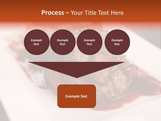 Sauce Barbecue Nutrition PowerPoint Template