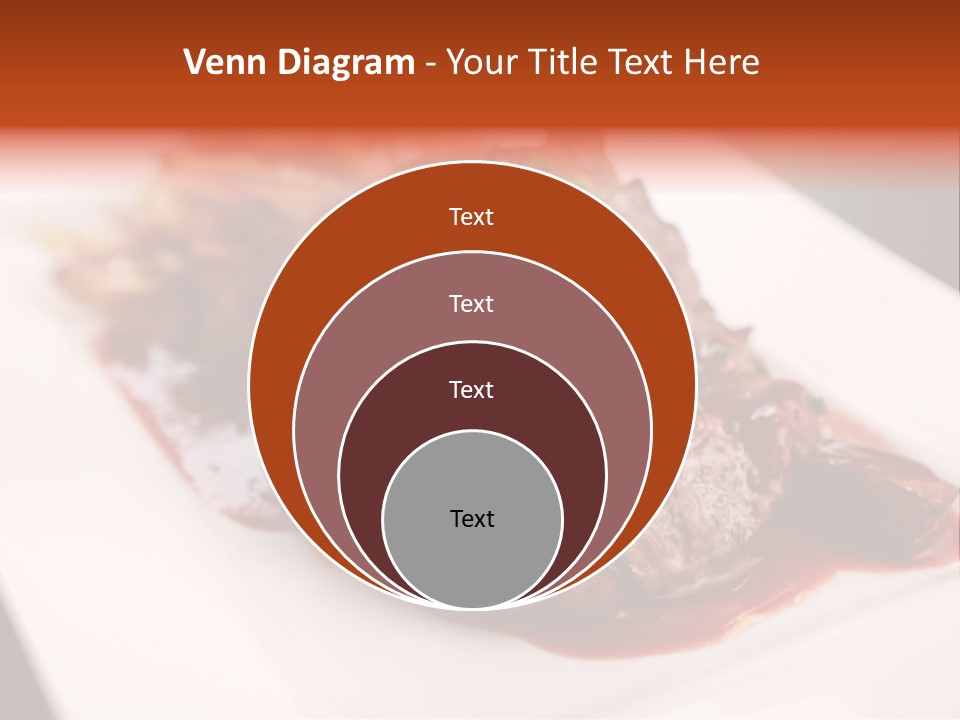 Sauce Barbecue Nutrition PowerPoint Template