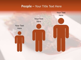 Sauce Barbecue Nutrition PowerPoint Template