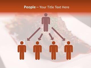 Sauce Barbecue Nutrition PowerPoint Template