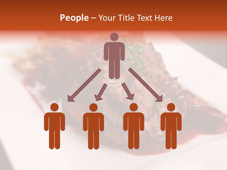 Sauce Barbecue Nutrition PowerPoint Template