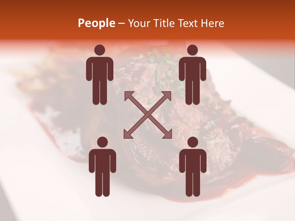Sauce Barbecue Nutrition PowerPoint Template