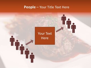 Sauce Barbecue Nutrition PowerPoint Template