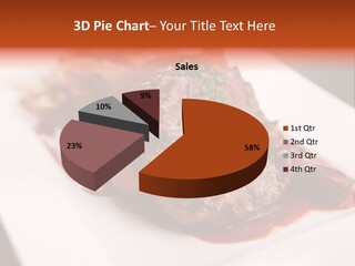 Sauce Barbecue Nutrition PowerPoint Template