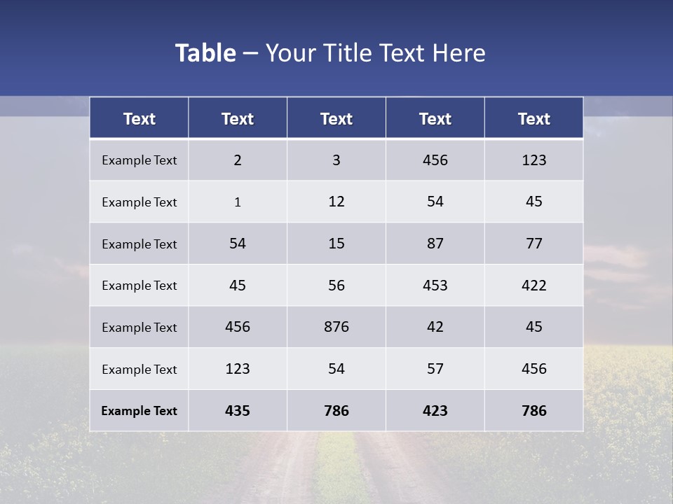 Golden White Sunrise PowerPoint Template