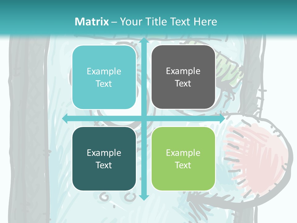 Illustration Cold Computer Virus PowerPoint Template