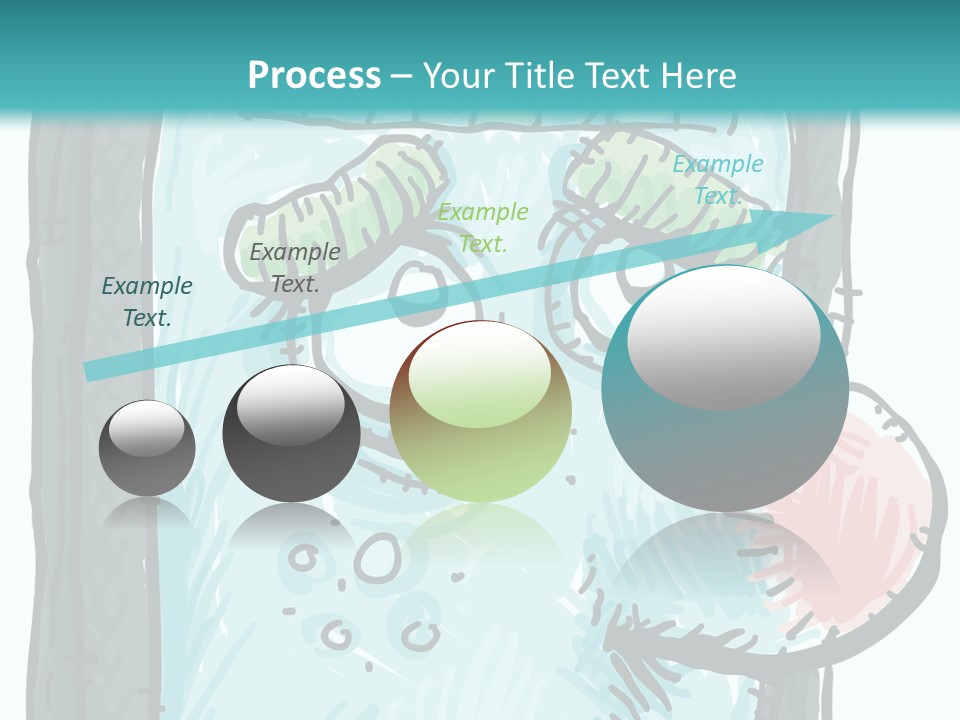 Illustration Cold Computer Virus PowerPoint Template