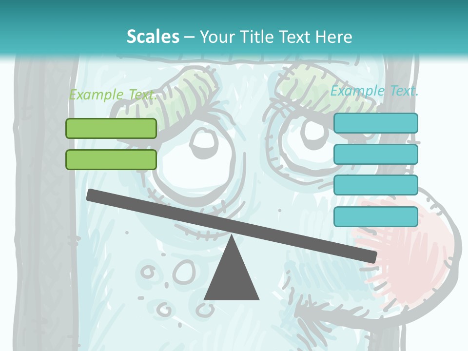 Illustration Cold Computer Virus PowerPoint Template