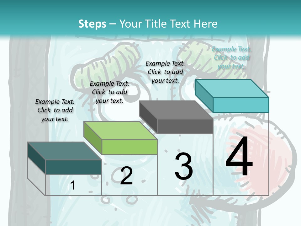Illustration Cold Computer Virus PowerPoint Template