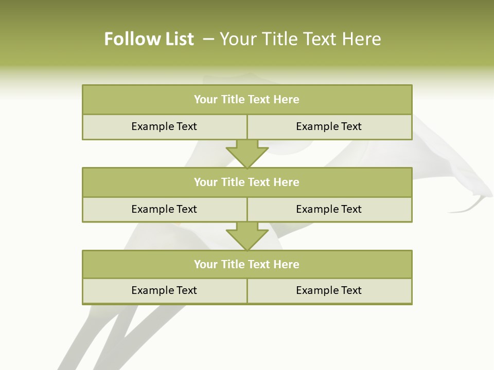 Pure Yellow Delicate PowerPoint Template
